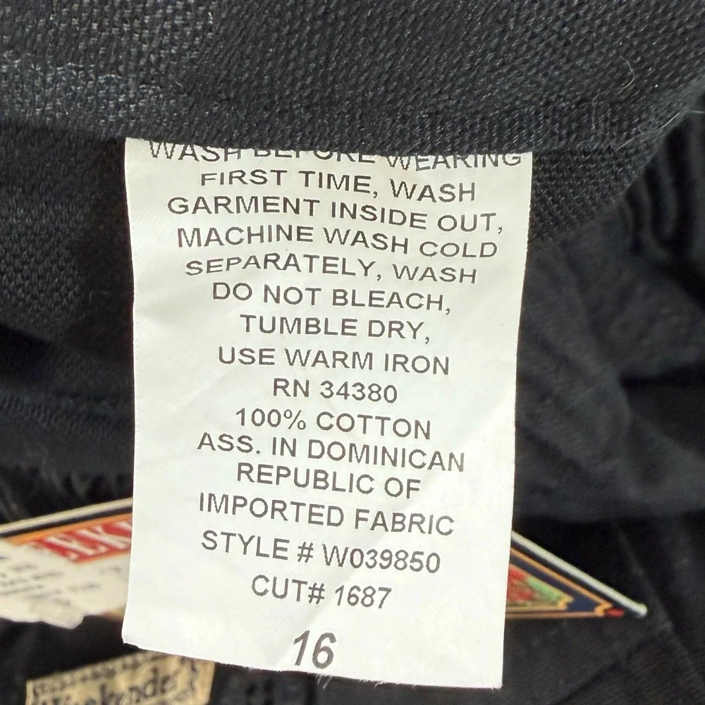 VTG Weekender Deck Shorts Womens 16 Black Organic Cotton‎ Elastic Drawstring NWT